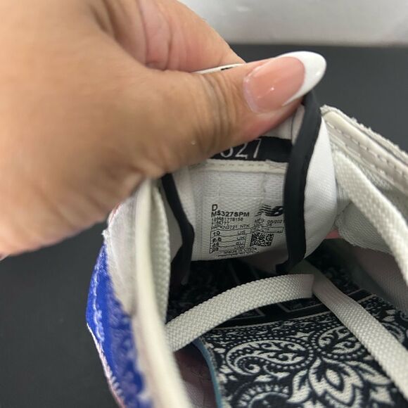 New Balance Shoe PalaceX327 unity pack Patchwork Bandana #MS327SPM Size 10 - Picture 8 of 8